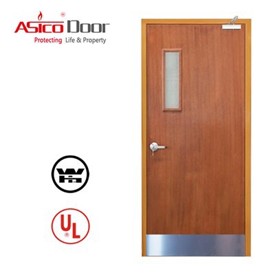 Dřevěné požárně odolné dveře